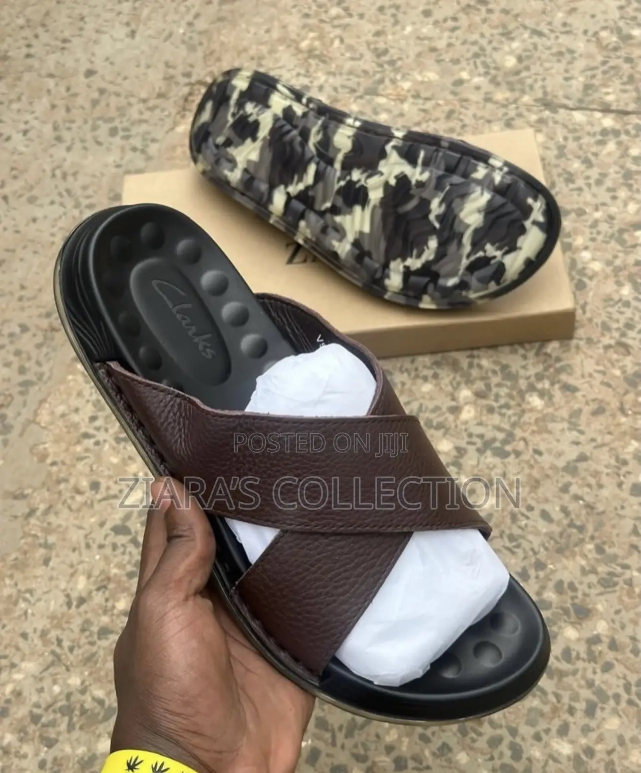 Clarks Leather Men’S Sandals