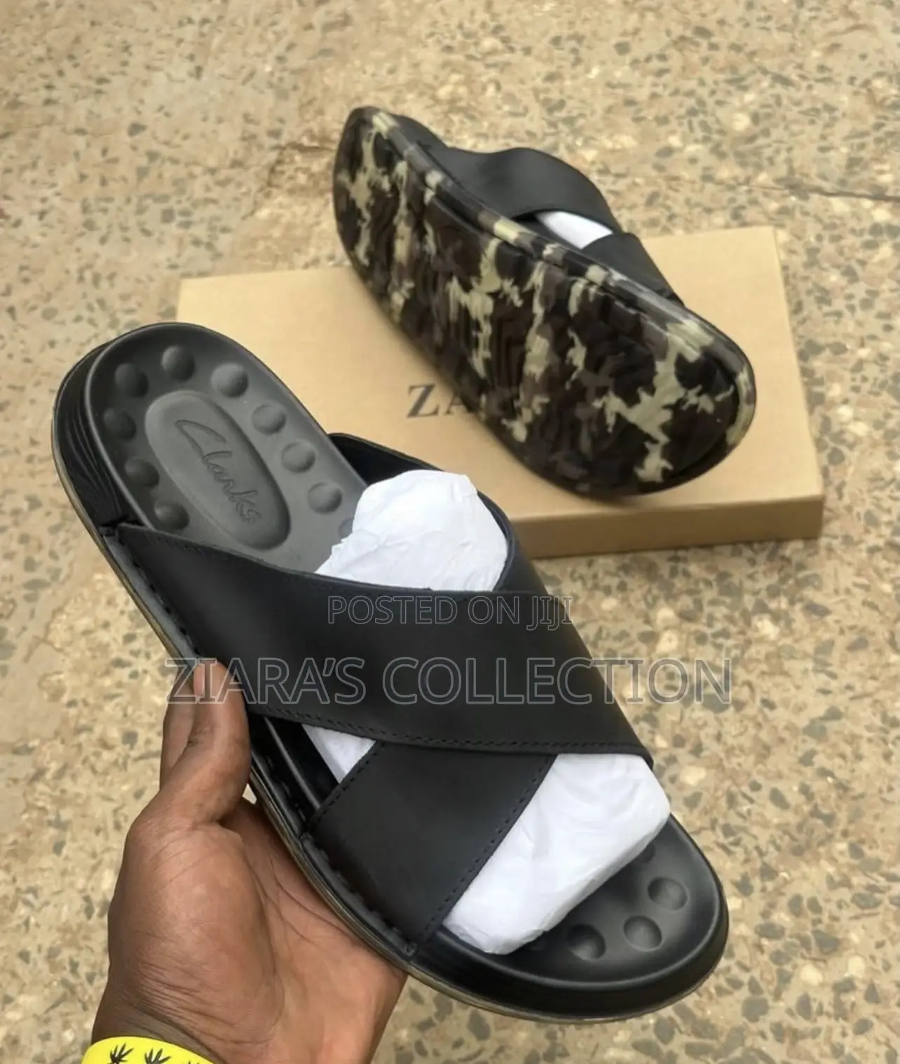Clarks Leather Men’S Sandals