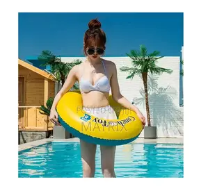 90cm Rubber Swimming Ring Pool Float