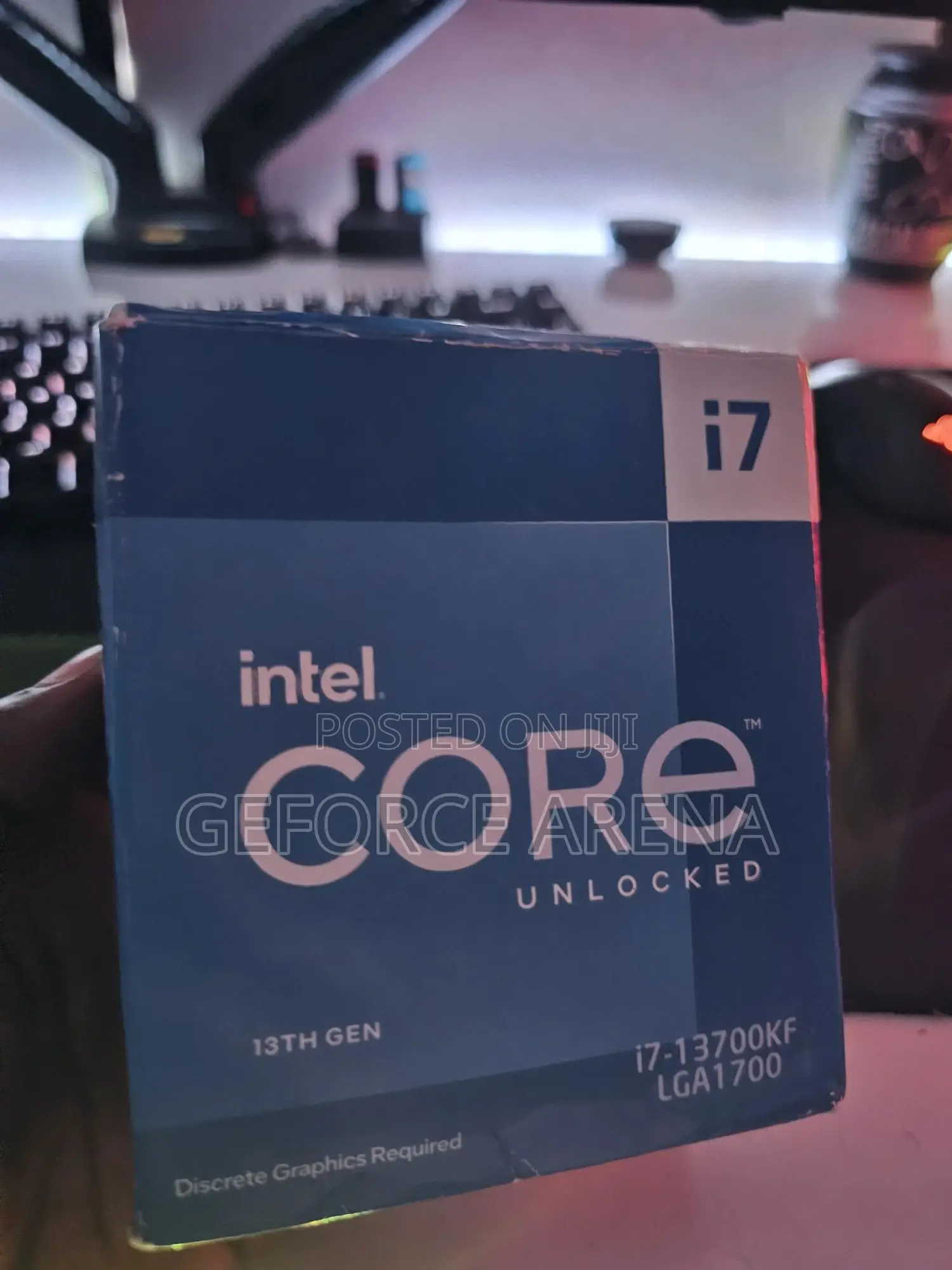 Intel Core I7 13700kf | 16-Cores 24-Threads | 13th-Generation