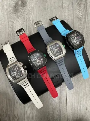 Richard Mille Rubber Strap Watch
