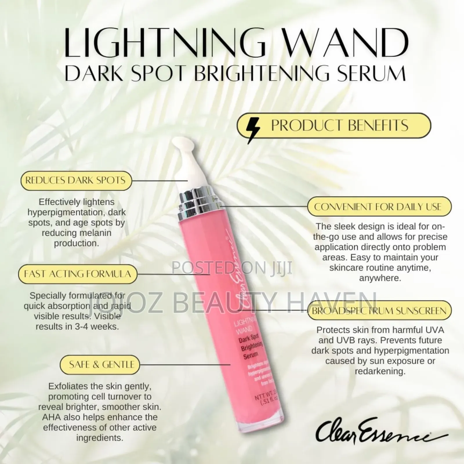 Clear Essence Dark Spots Brightening Serum