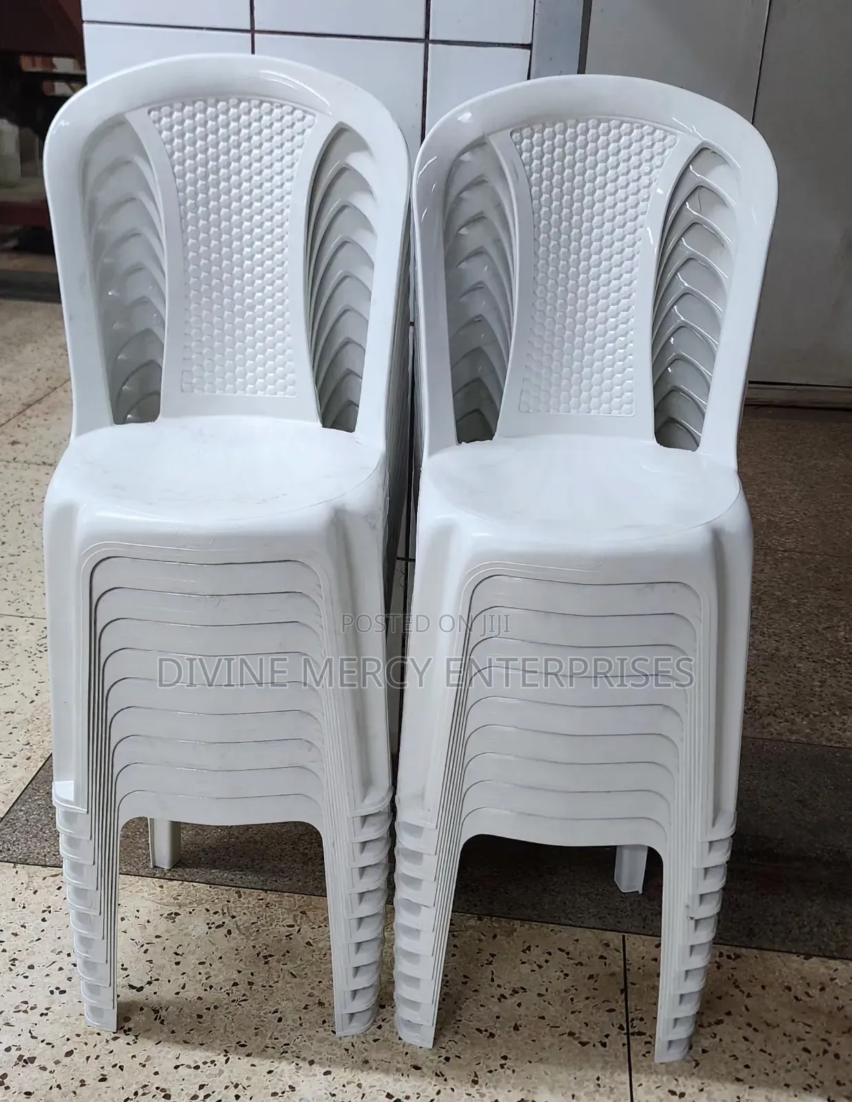 Plastic Armless Gardens Chair