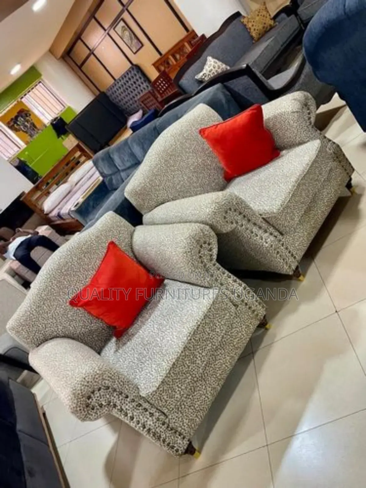 Queen Single Seater Sofa