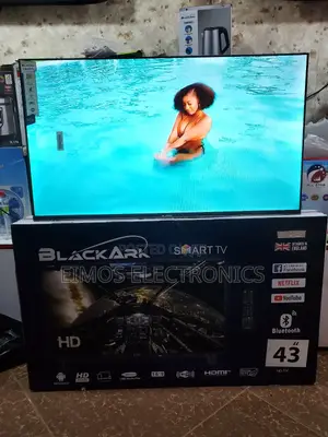 43" Black Ark Smart Tv- Wifi and Apps Ready