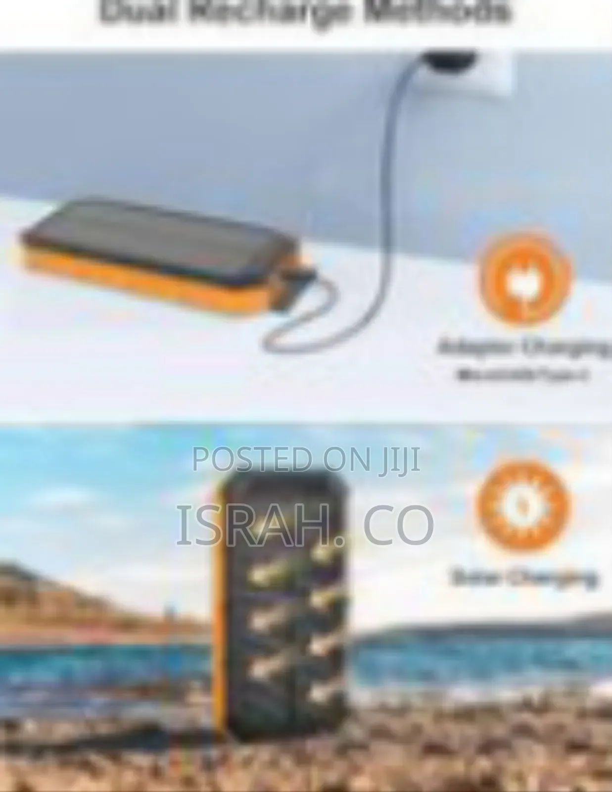 Promate Rugged Ecolight Solar Power Bank (20000mah)
