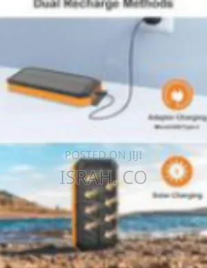Promate Rugged Ecolight Solar Power Bank (20000mah)