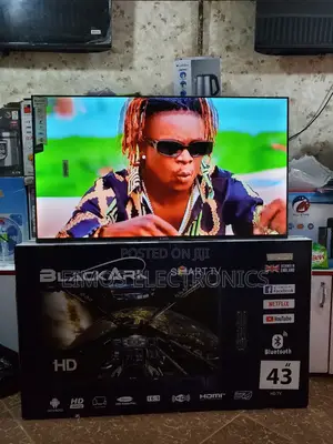 43" Black Ark Smart Television Brand New