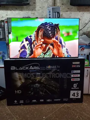 43" Black Ark Smart Television Brand New