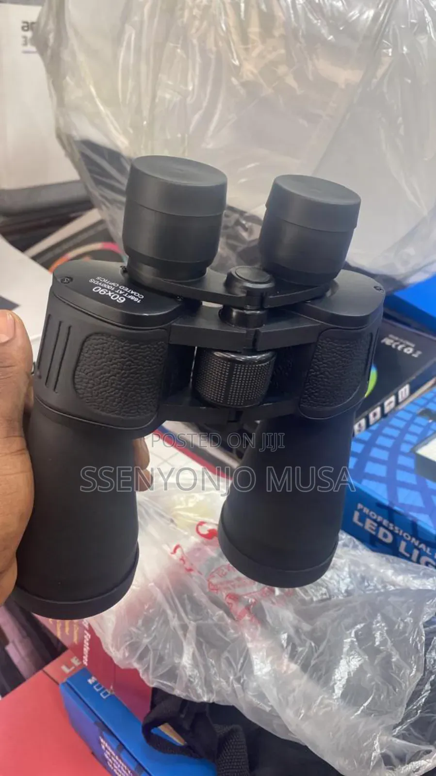 Binoculars 60x90 Powerful Zoom for Long-Range Viewing – Hd Coated.