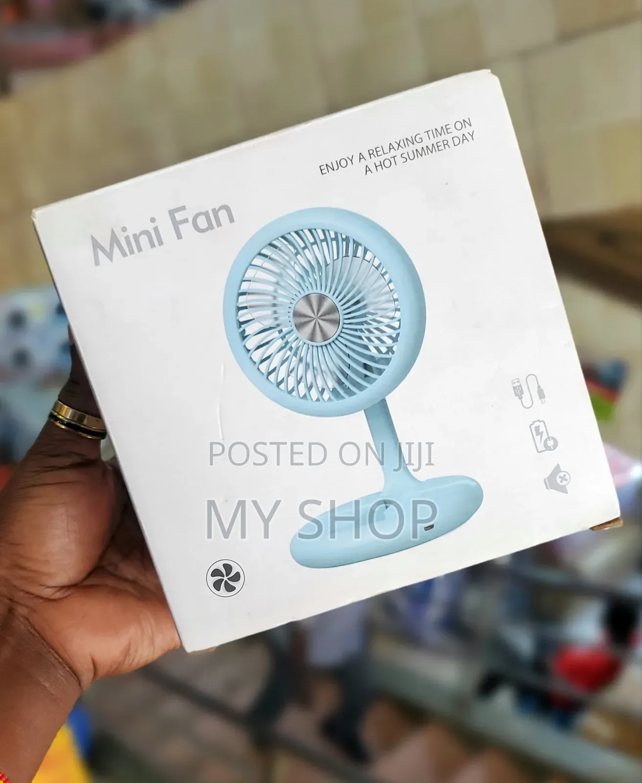 Min Fan - Small Fan Rechargable
