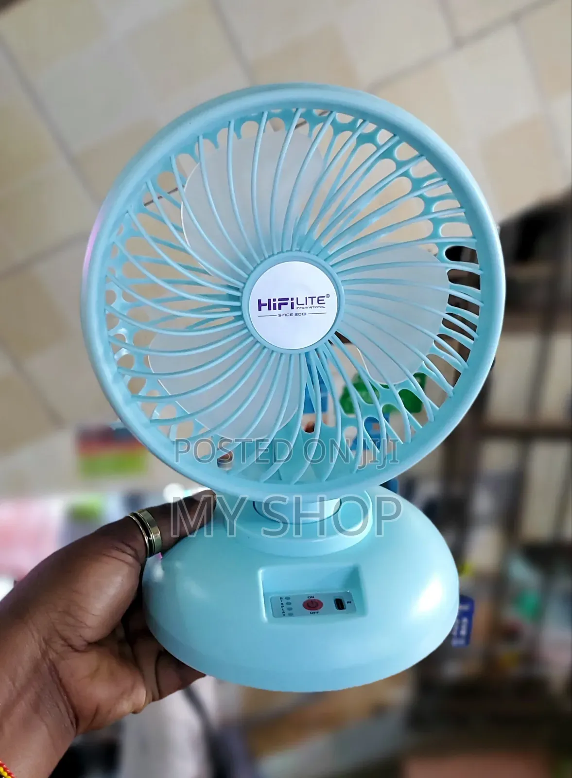 Portable Rechargable Fan