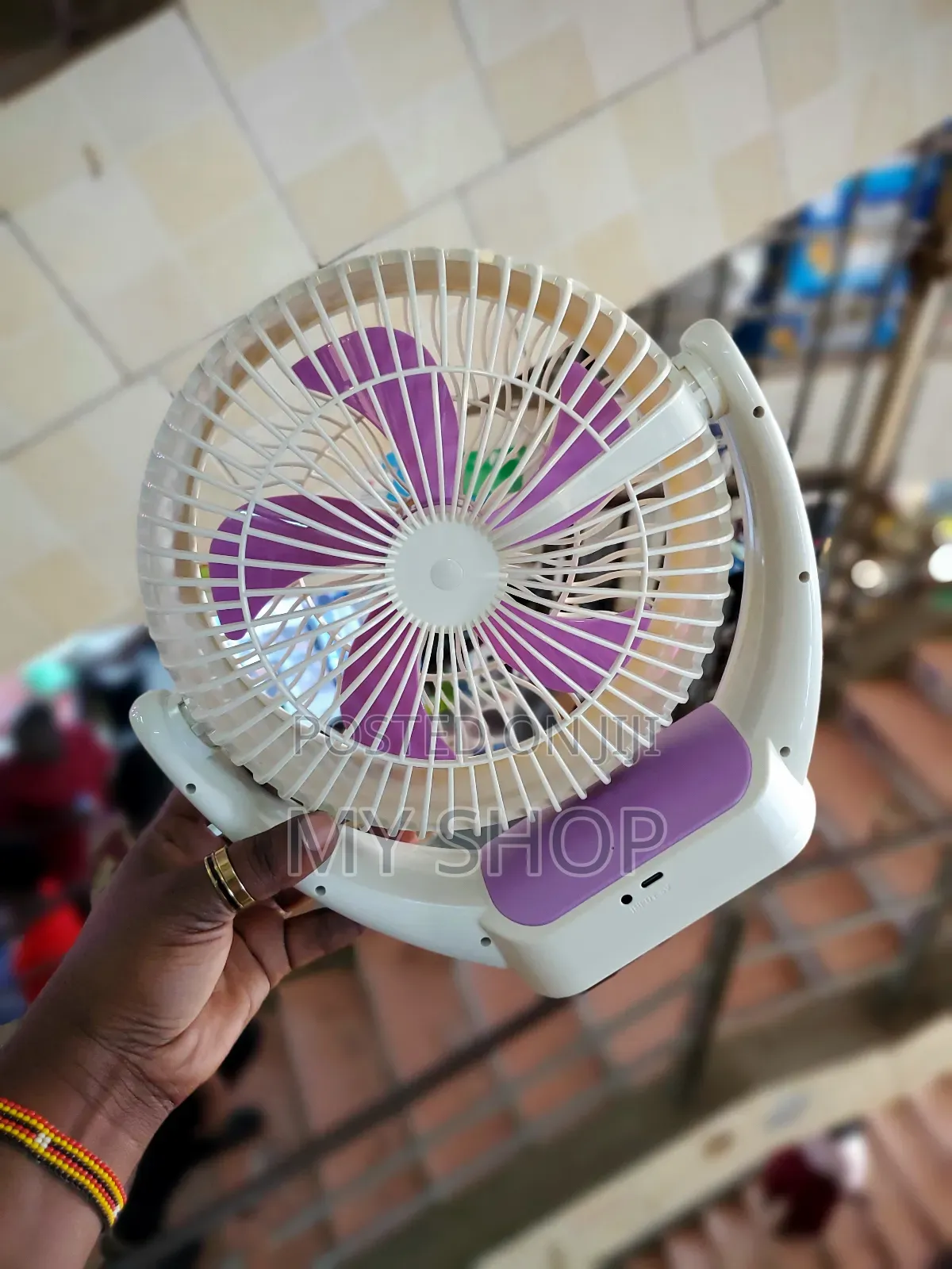 Rechargable Fan (Small Desktop)