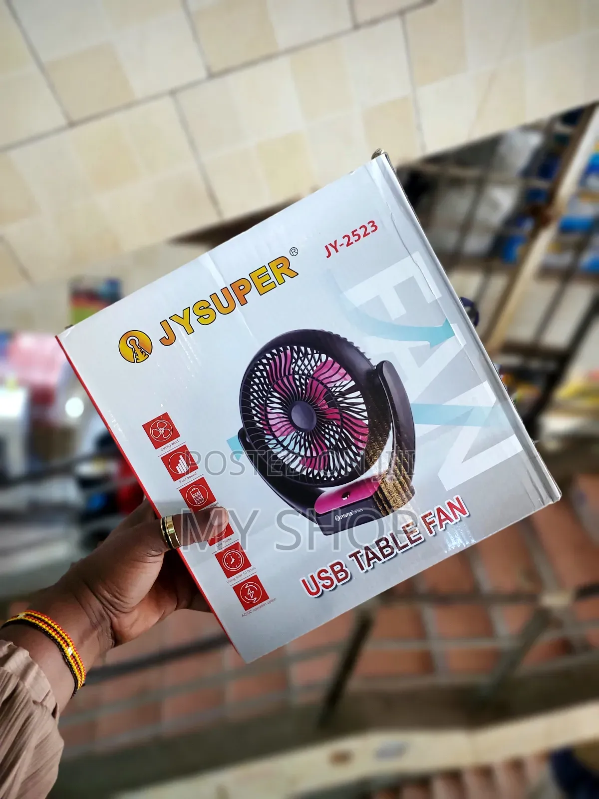 Rechargable Fan (Small Desktop)