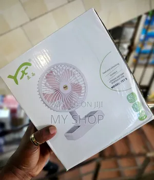 Solar and Electric Rechargeable Fan