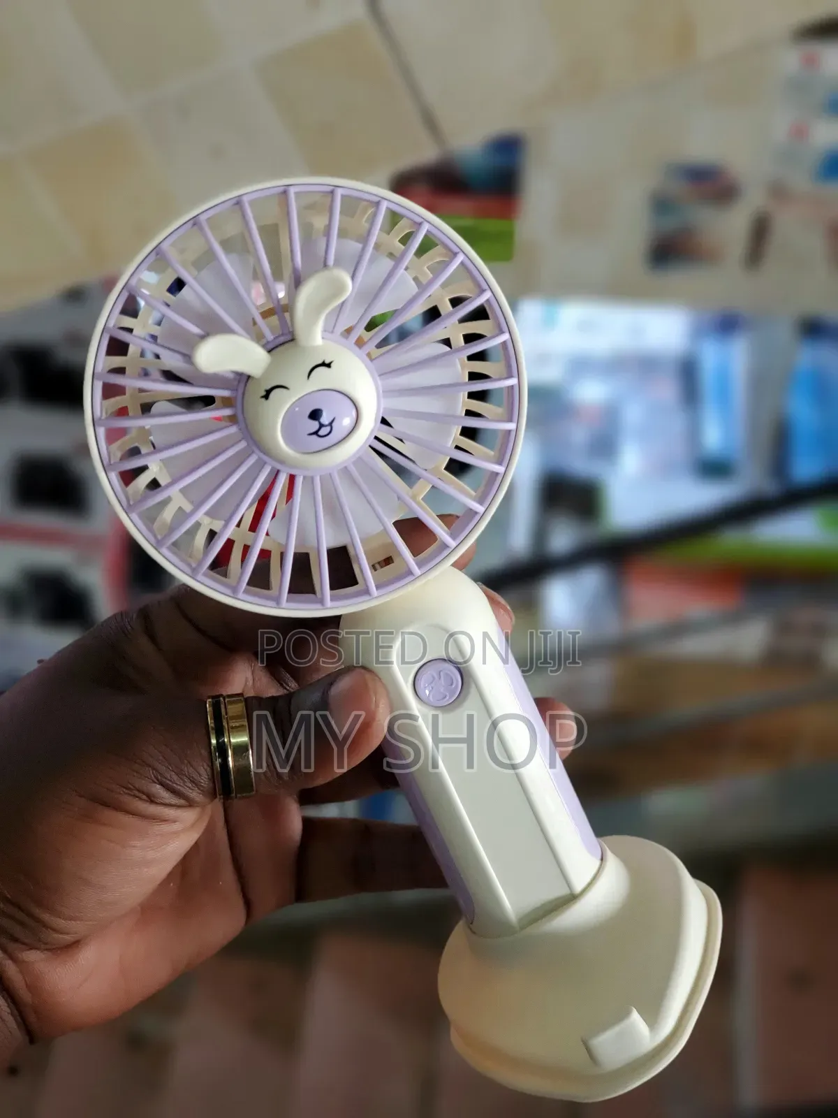 Handheld Fan - Usb Rechargeable