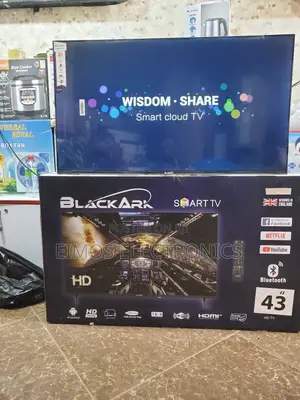 New 43" Black Ark Smart TVS for Sale
