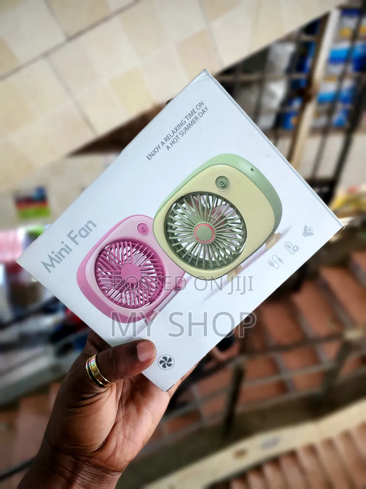 Travel Fan - Rechargeable