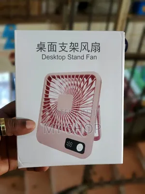 Personal Fan - Rechargable Desk Top Fan