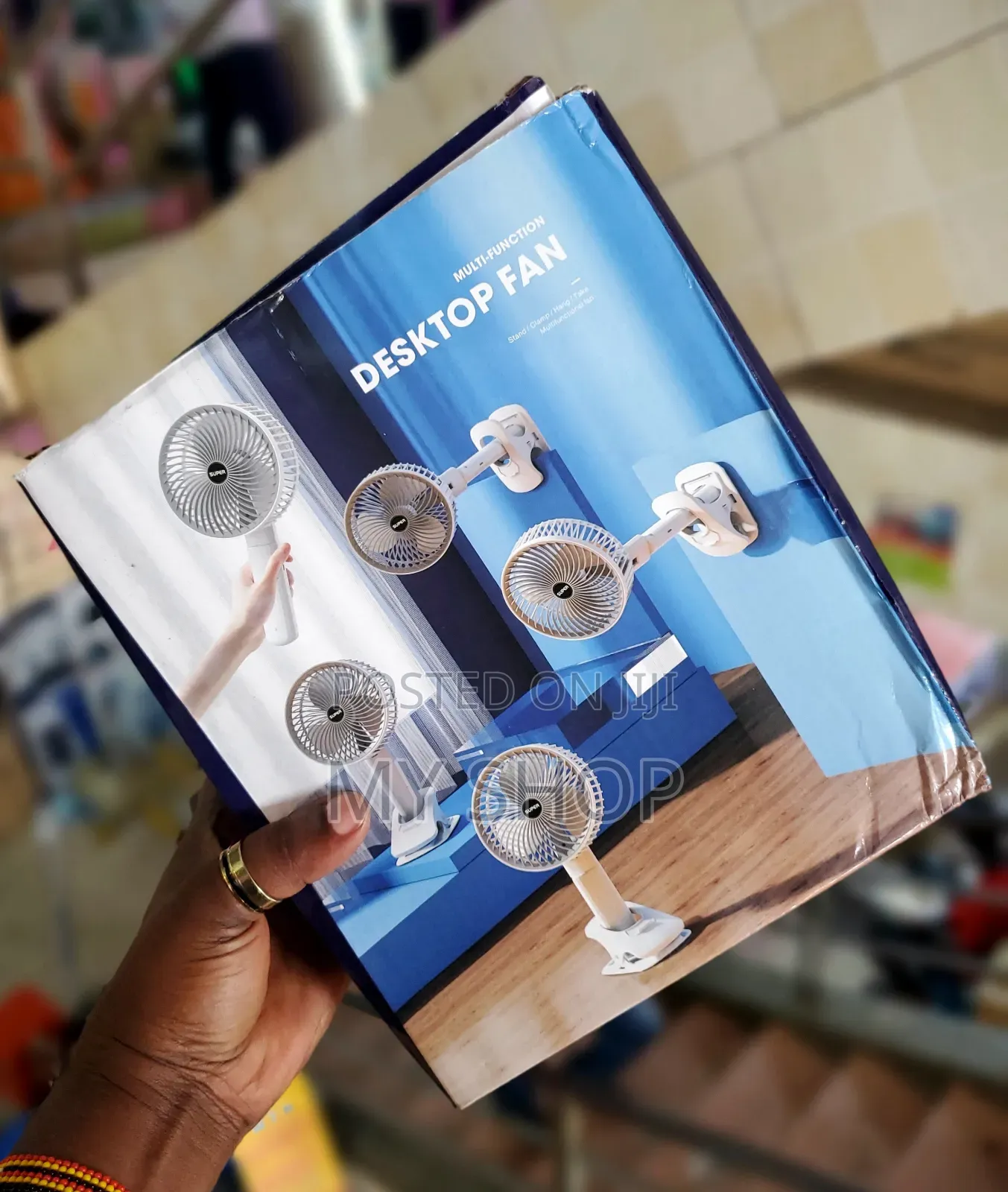 Clip on - Rechargeable Desk Top Fan on Jiji
