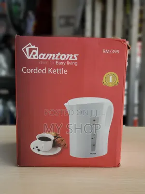 Ramtons Corded Electric Kettle-Rm/399, 2200w
