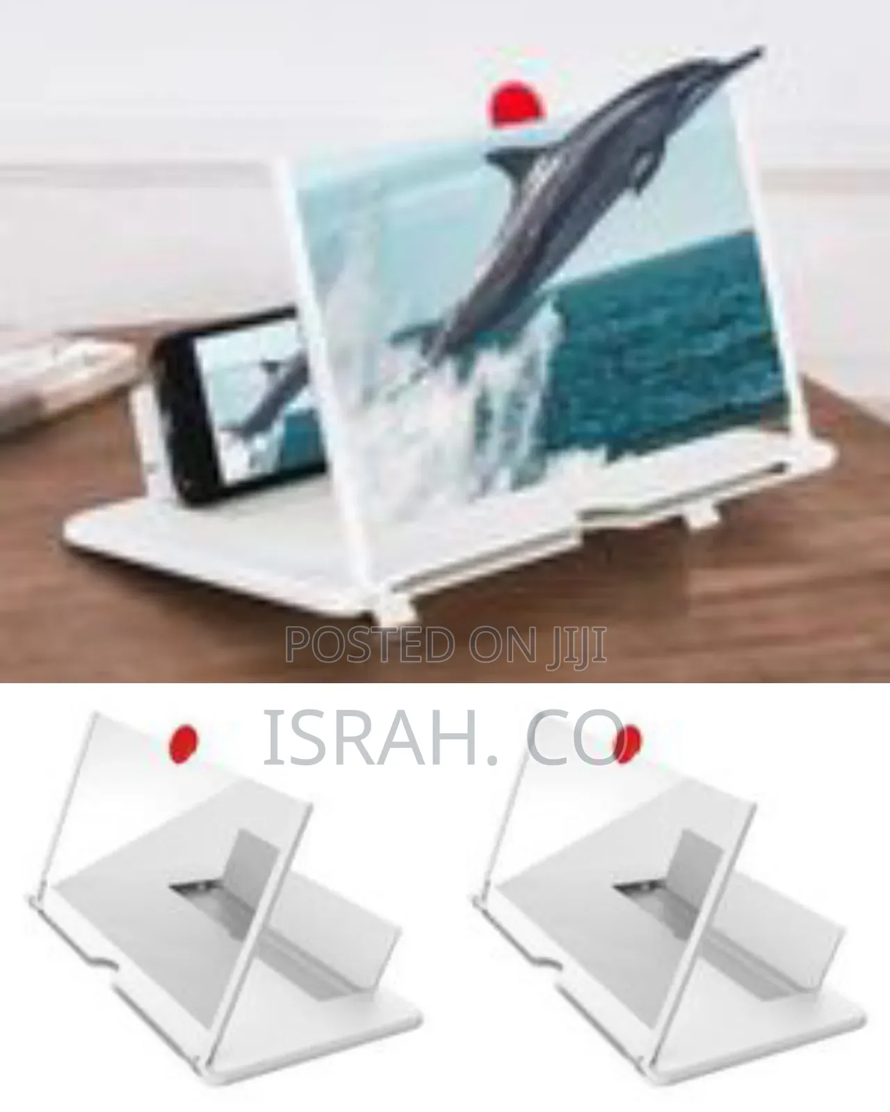 Mobile Phone Screen Magnifier, Amplifier With Holder Stand