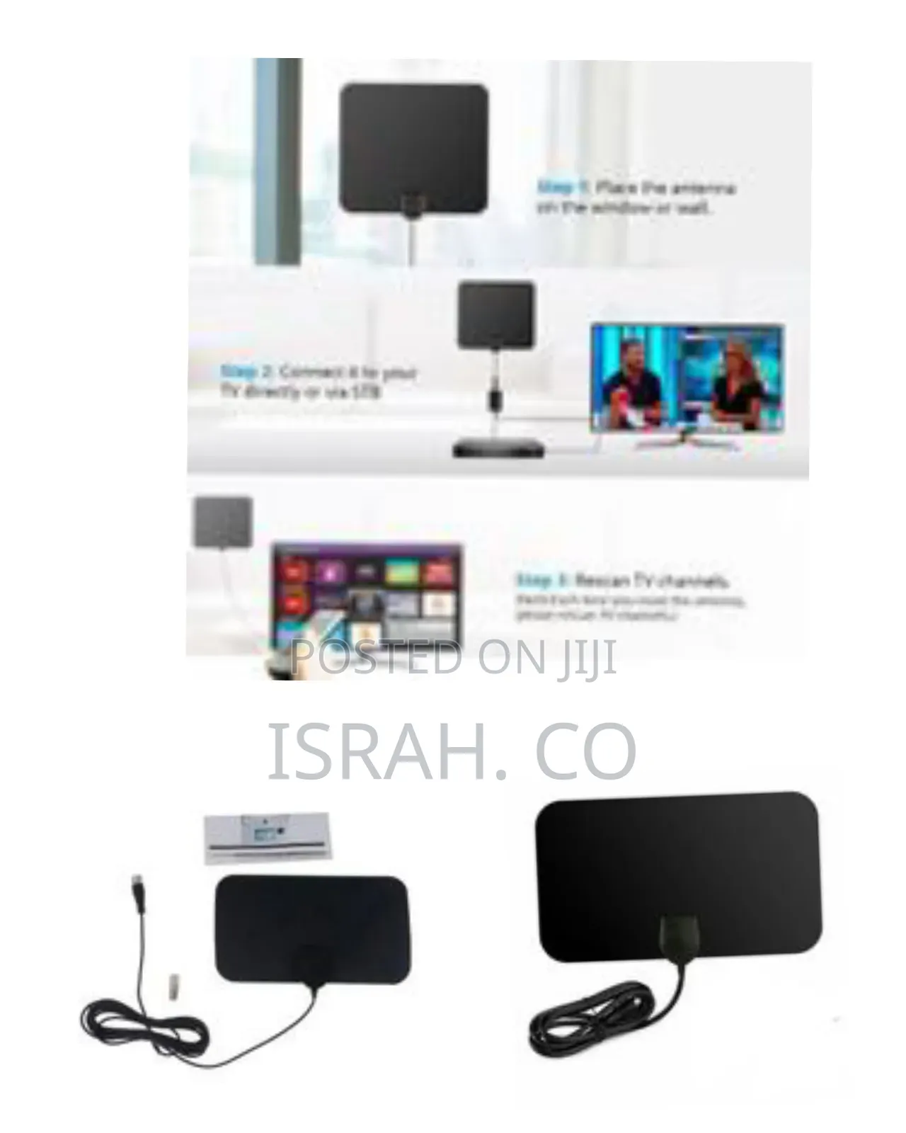 Ultra-Thin Indoor Hd Digital Tv Antenna -
