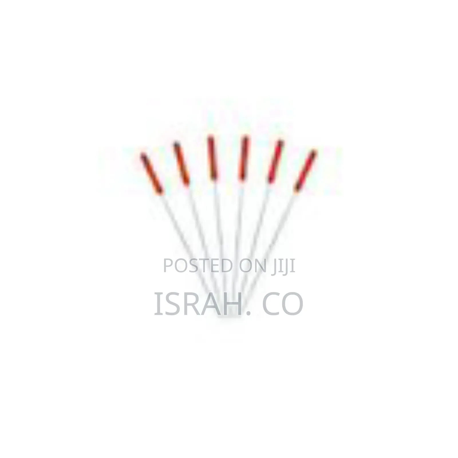 6-Piece Set of Stainless Steel Barbecue Skewers With Wooden Handles