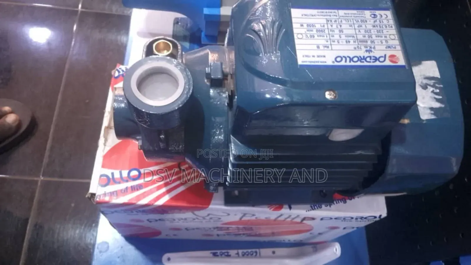 1hp 50litre Per Minute 50metres Head Pedrollo Booster Pump