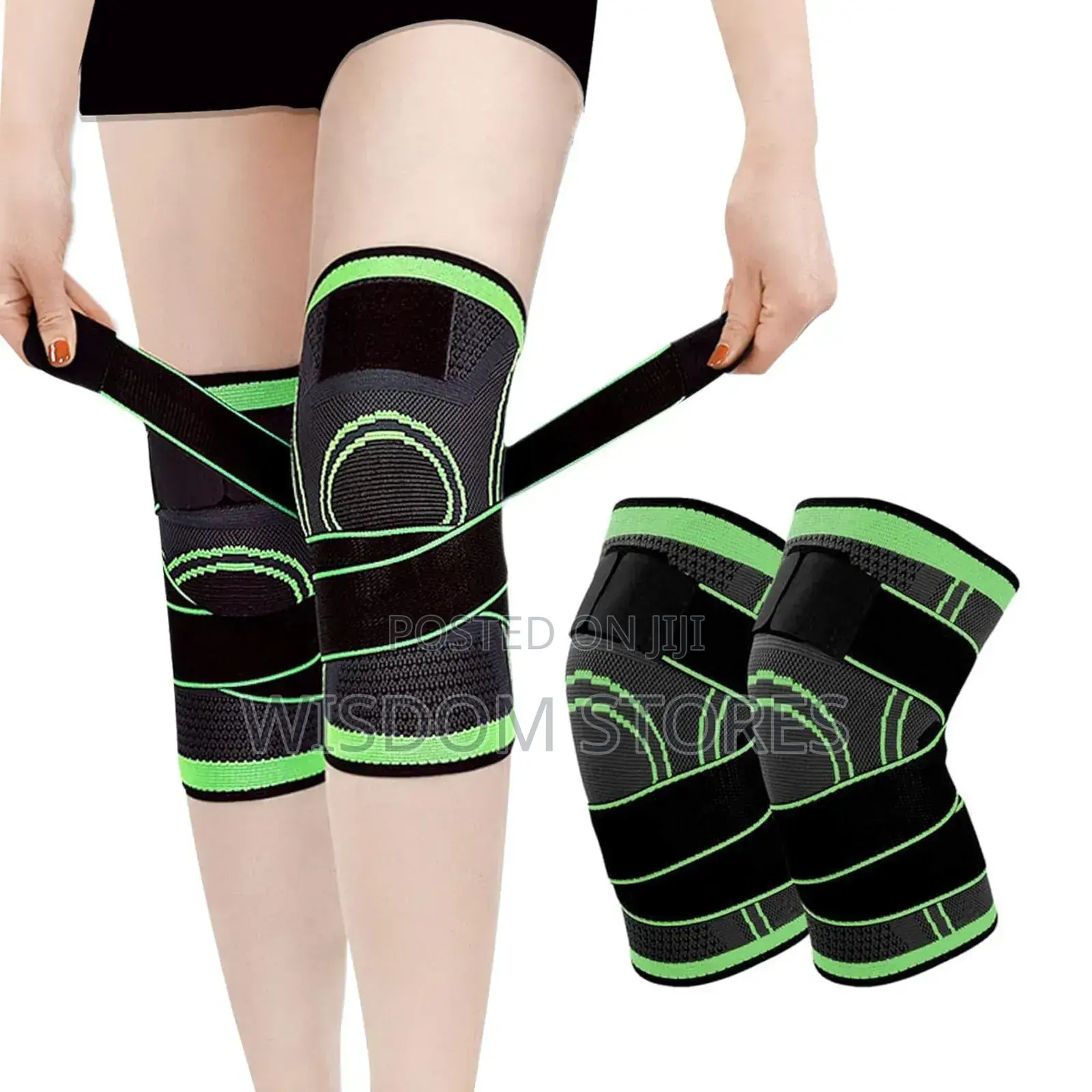 Knee Support With Adjustable Straps