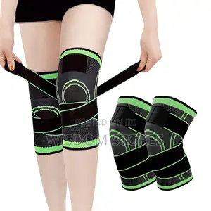 Knee Support With Adjustable Straps