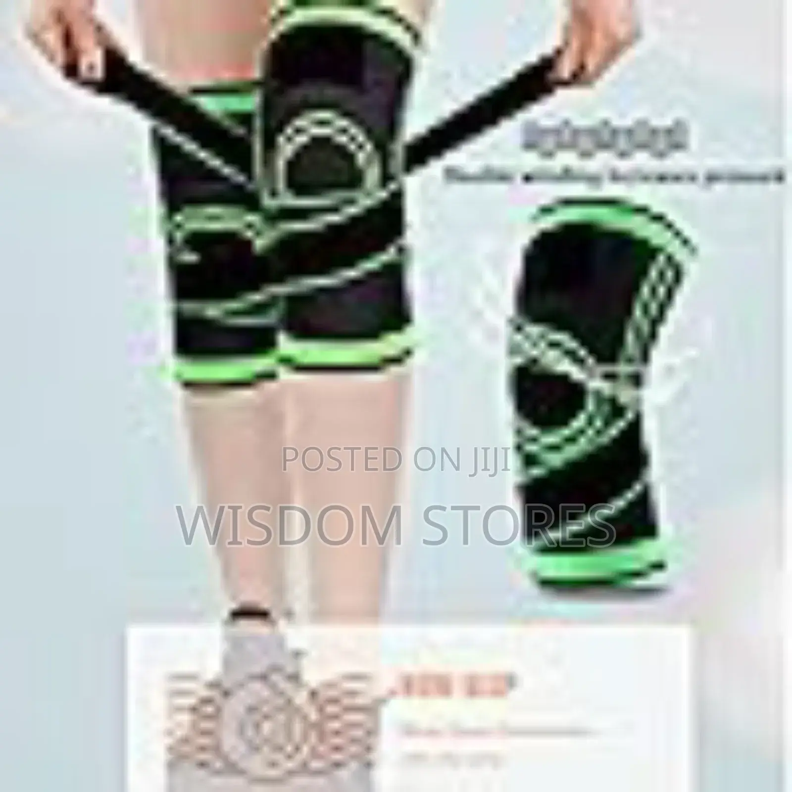Knee Support With Adjustable Straps