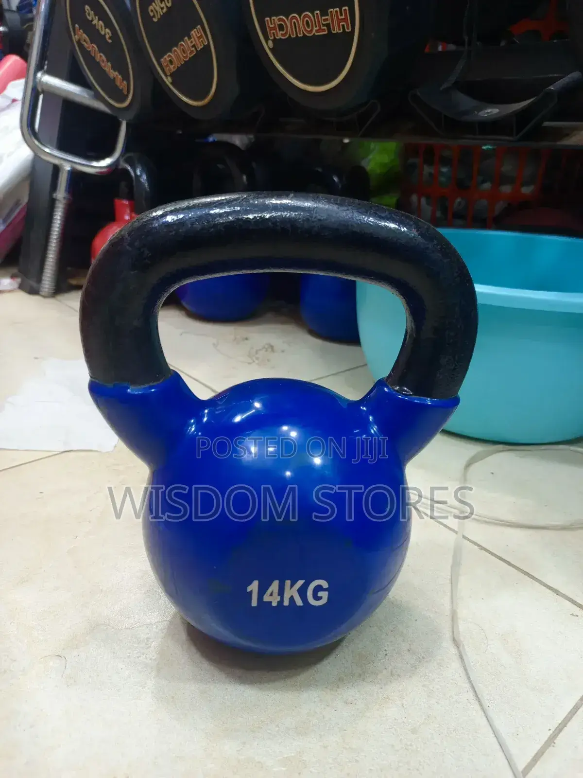 14 Kg Vinyl-Coated Kettlebell
