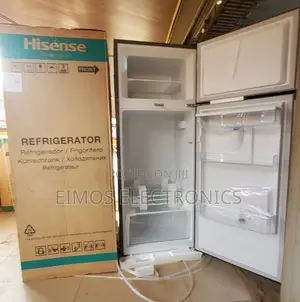 Hisense 270l Double Door Fridge-Clean and Efficient (Brand New)