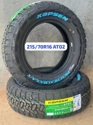 215 70 R16 Brand New Kapsin At02 Tires for Big Boys So Order B4.
