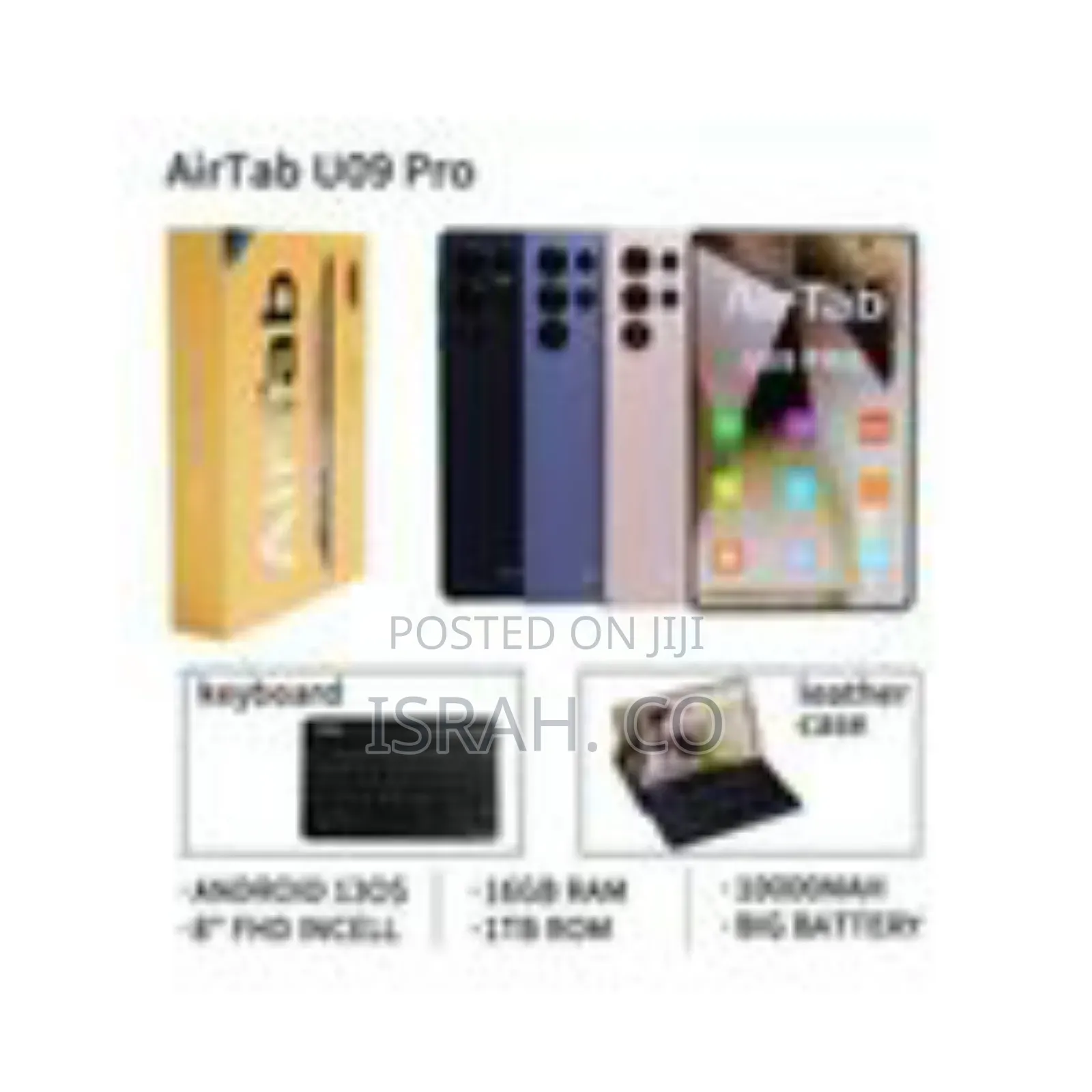 Airtab A09 8" Compact Tablet - Power and Portability -