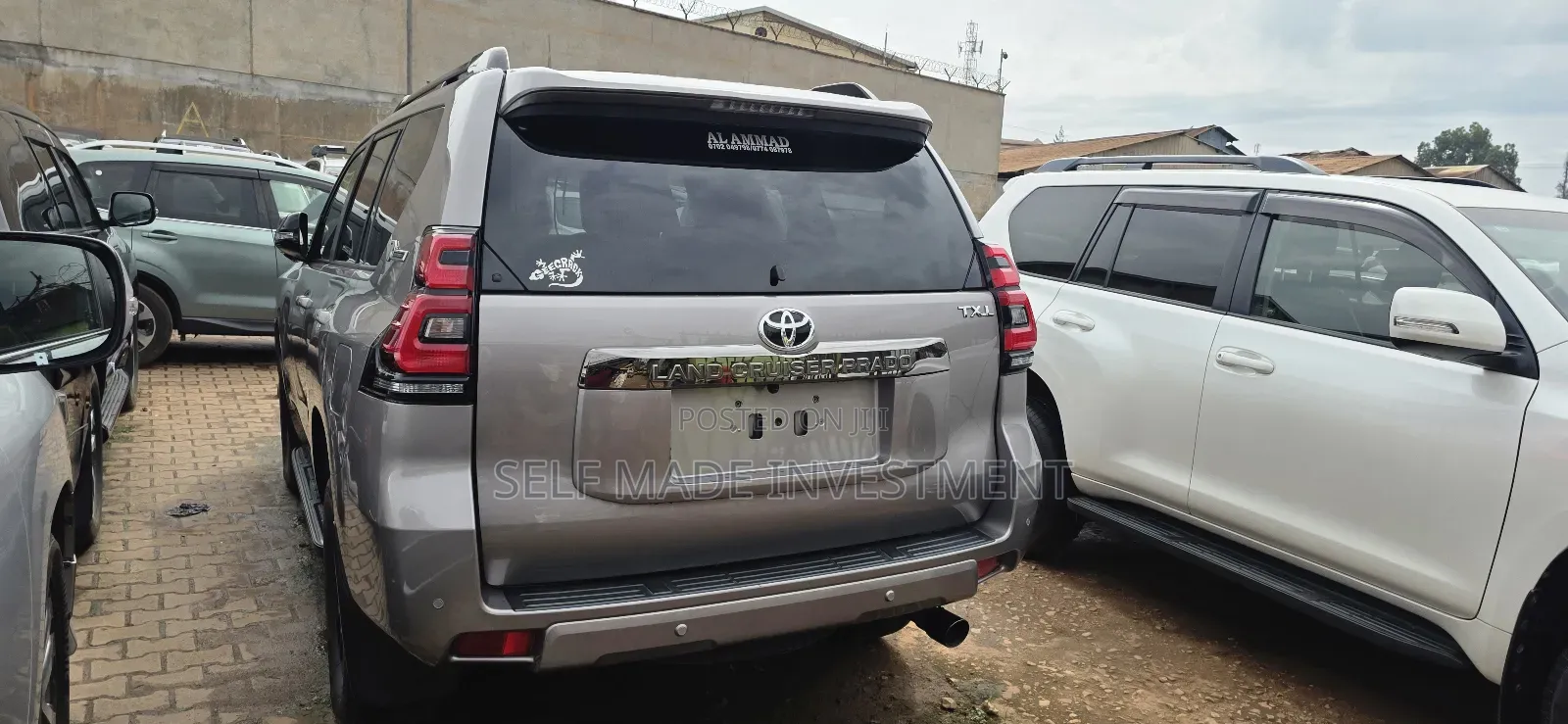Toyota Land Cruiser Prado 2021 Burgundy