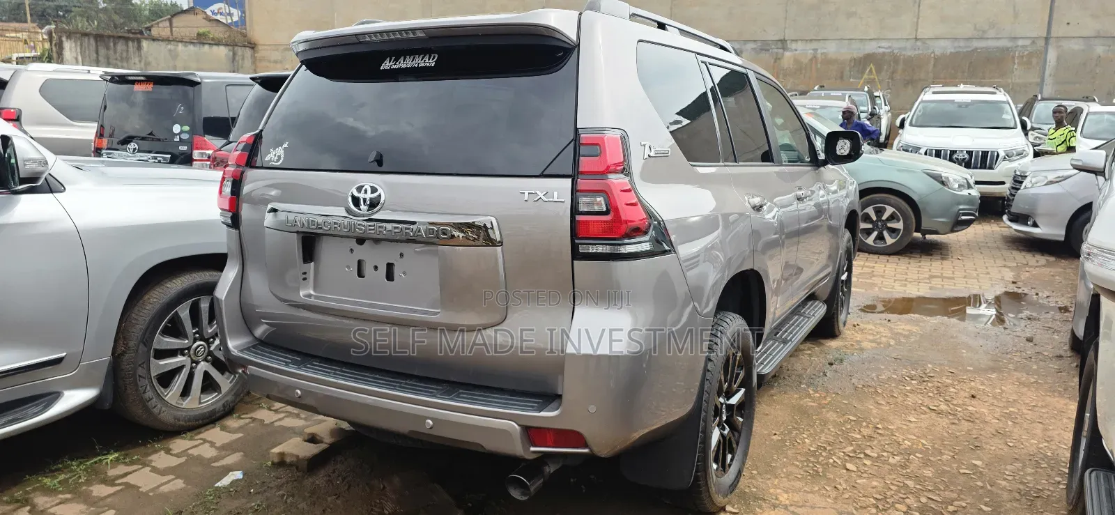 Toyota Land Cruiser Prado 2021 Burgundy