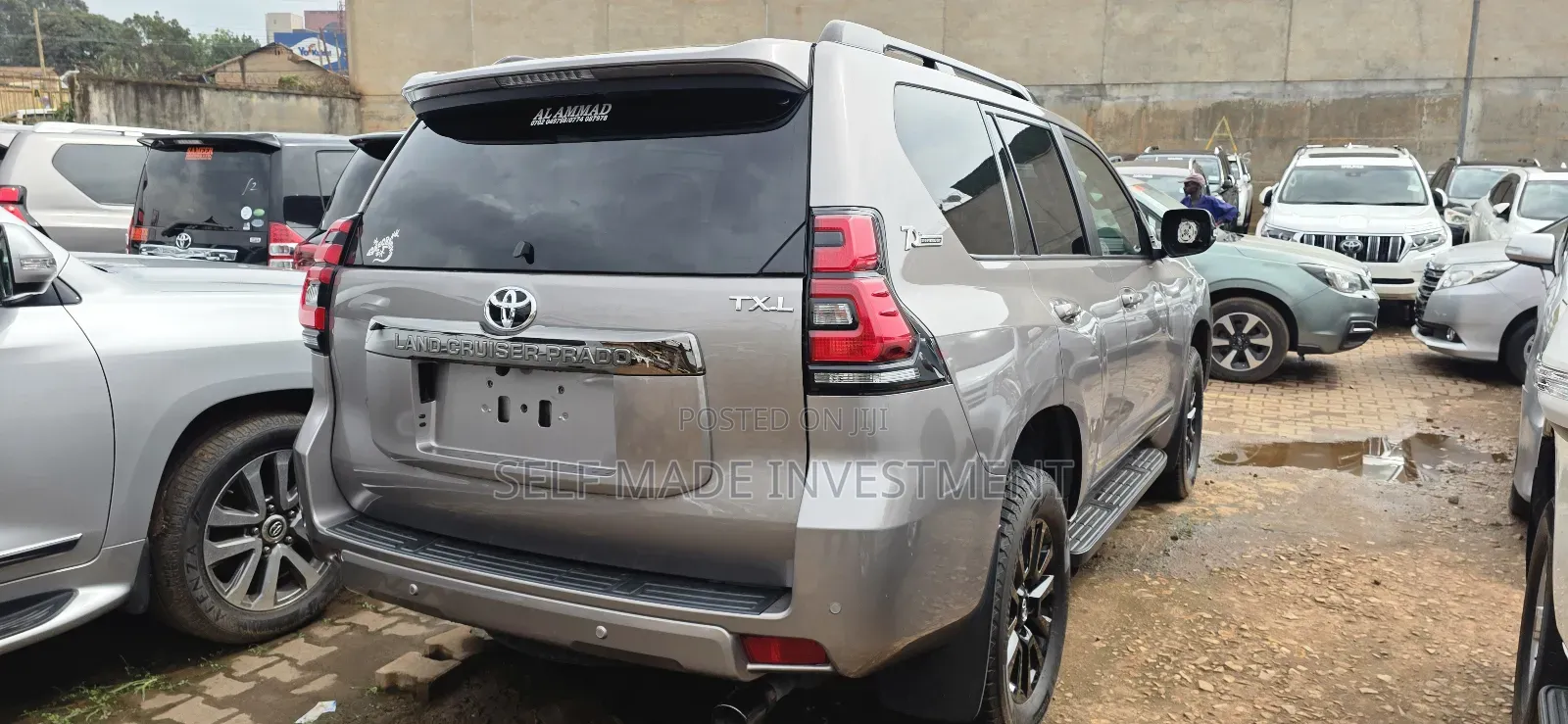 Toyota Land Cruiser Prado 2021 Burgundy