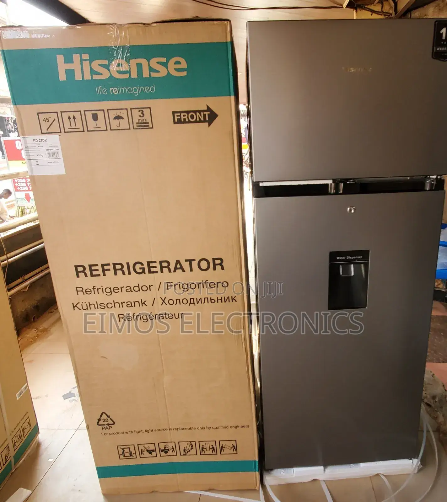 New 270l Hisense Fridge With Warranty