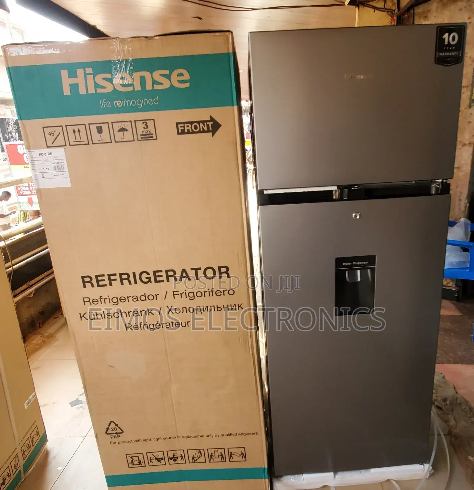 New 270l Hisense Fridge With Warranty