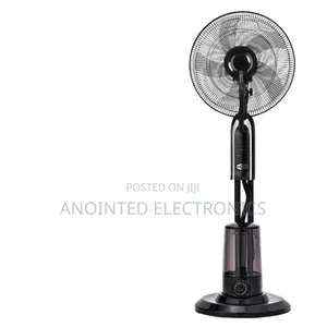 Standing Mist Fans With a Remote