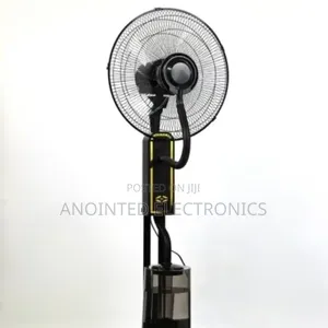 Standing Mist Fans With a Remote