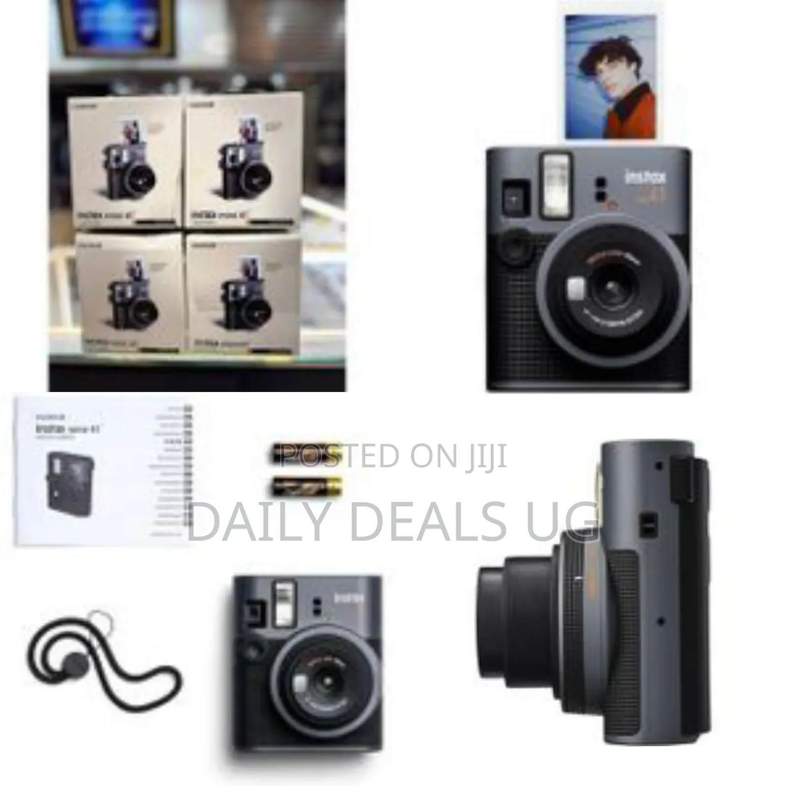 Fiji Instax Mini 41 Instant Film Camera - Black