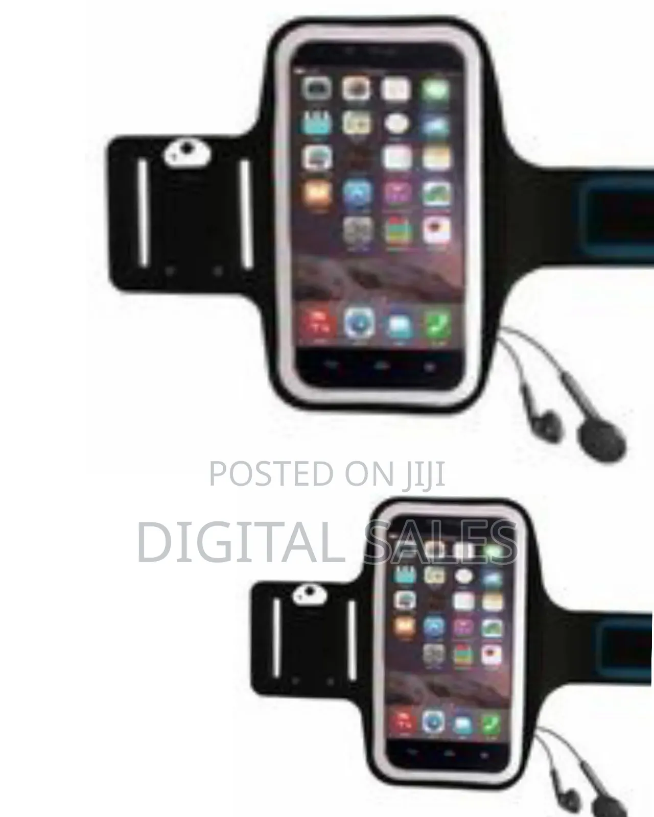 Armband With Key Holder for Smartphones