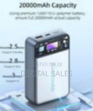 Yesido Power Bank/Portable Charger With a Digital Display