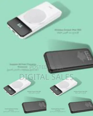 Hoco J76 Mobile Power Bank With Magnetic Wireless Charging, 10000mah