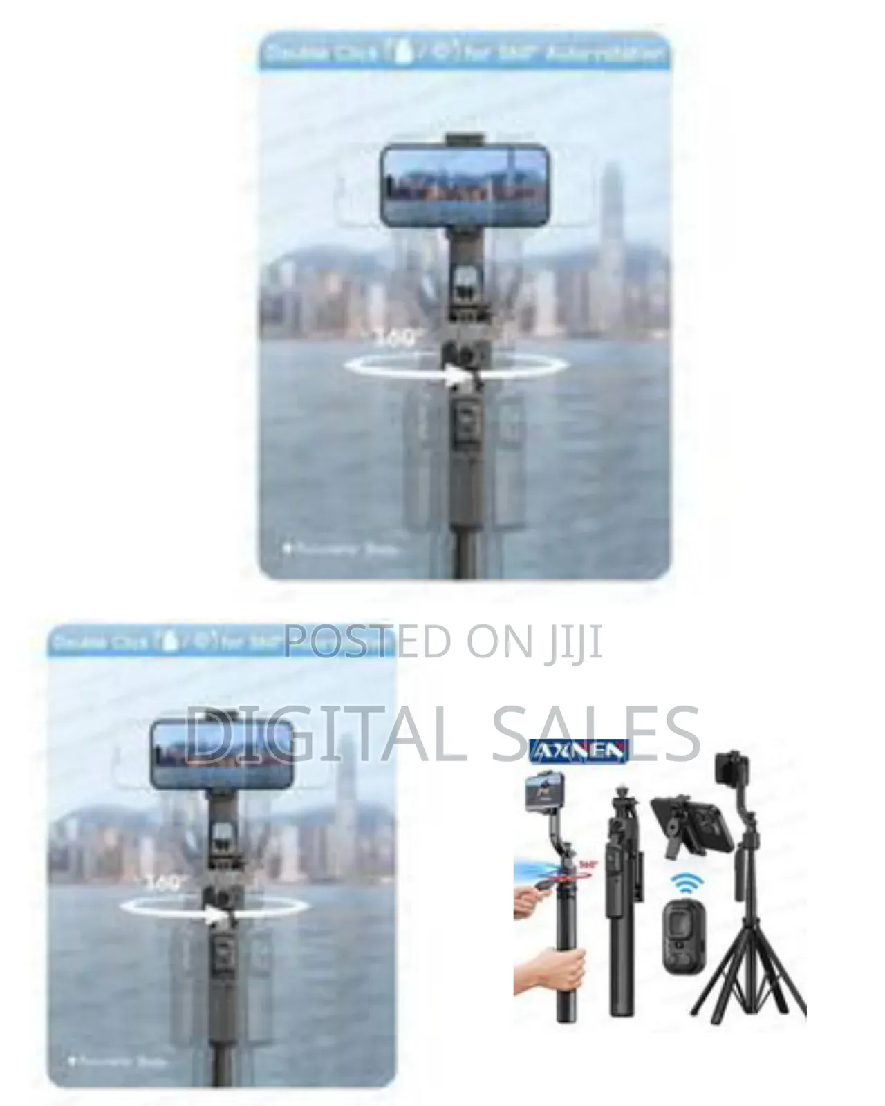 Intelligent Ai Selfie Stick Tripod With Smart Tracking and Remote