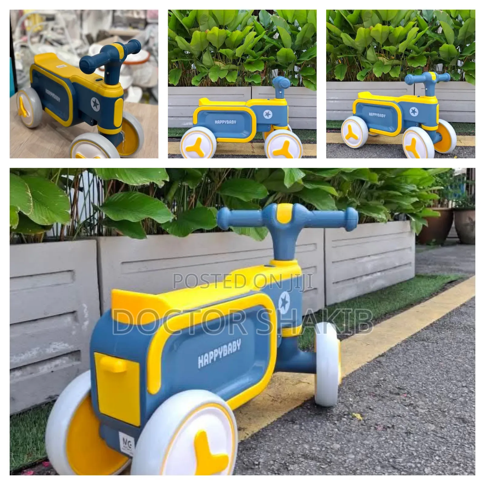 Happybaby 4-Wheel Baby Balance Bike.