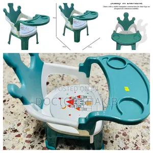 Plastic Chu-Chu Musical Chair for Baby With Tray